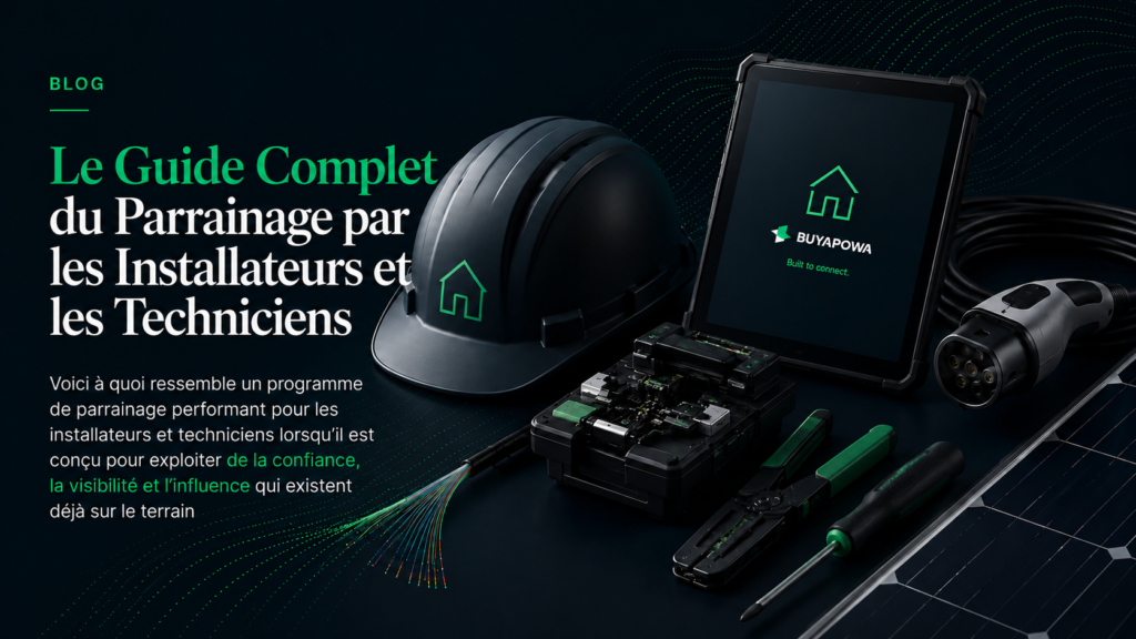 Le Guide du Parrainage Installateur