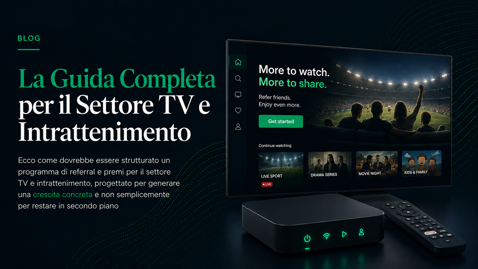 Guida TV e Intrattenimento Streaming